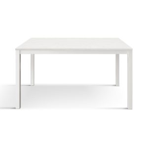 Tavolo allungabile <b> Lucia </b> da 160 a 210 basamento bianco