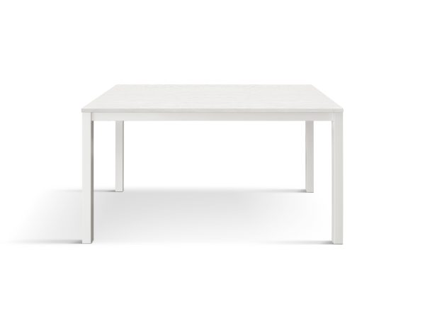 Tavolo allungabile <b>  Elena </b> da 160 a 210 basamento bianco - immagine 12
