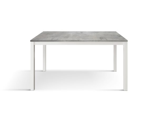 Tavolo allungabile <b> Manuel </b> da 160 a 210 basamento bianco