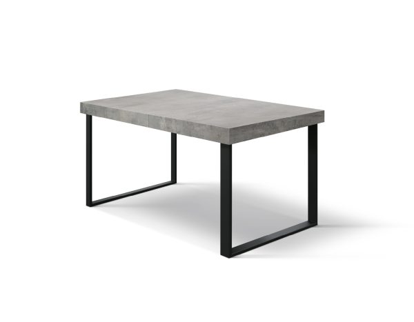 Tavolo allungabile <b> Rosanna</b> da 160 a 220 con gambe nere a U - immagine 14