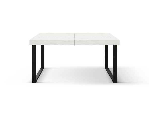 Tavolo allungabile <b> Rosanna</b> da 160 a 220 con gambe nere a U - immagine 24