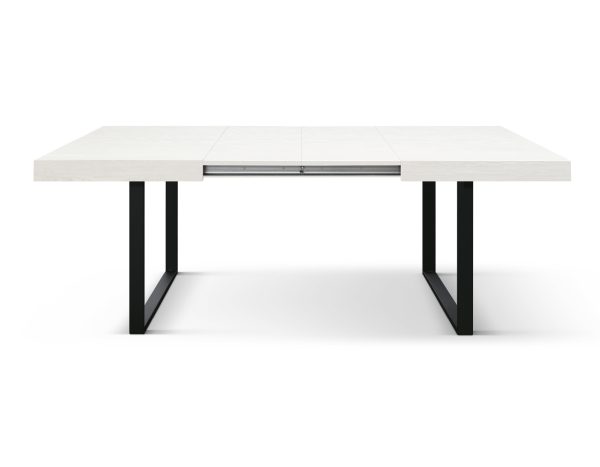 Tavolo allungabile <b> Rosanna</b> da 160 a 220 con gambe nere a U - immagine 26