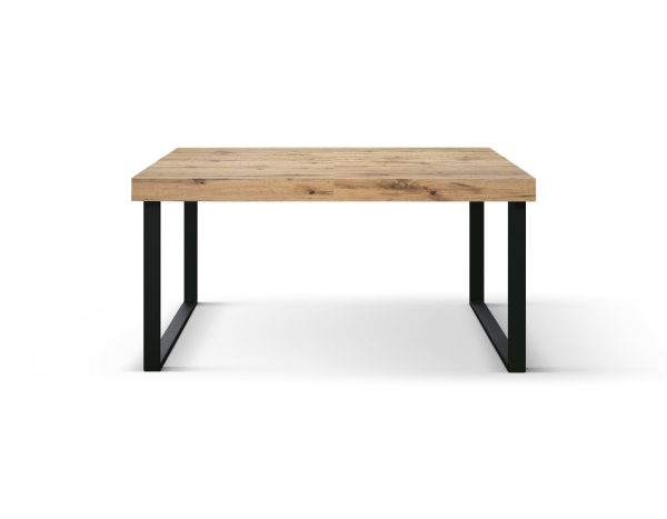 Tavolo allungabile <b> Carla </b> da 160 a 240 con gambe nere a U - immagine 4