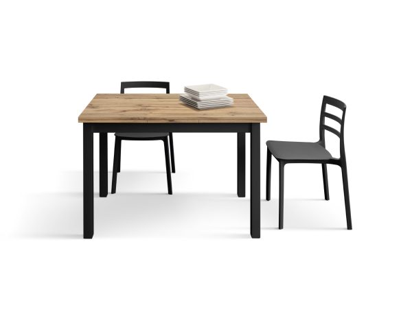 Tavolo allungabile <b>Tommaso</b>  basamento nero - immagine 3