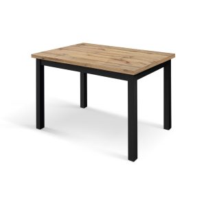 Tavolo allungabile <b>Tommaso</b>  basamento nero