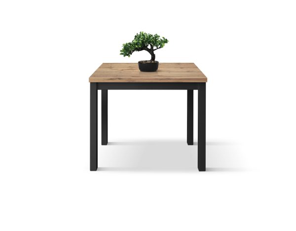 Tavolo allungabile <b>Giuliano</b> da 90 a 180 basamento nero