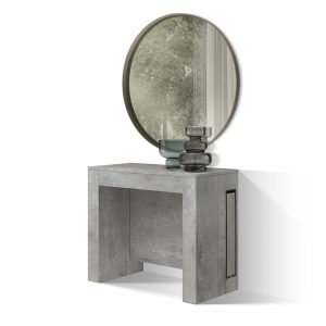 Tavolo consolle allungabile <b> Marie  </b> con porta prolunghe