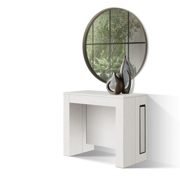 Tavolo consolle allungabile <b> Paola  </b> con porta prolunghe