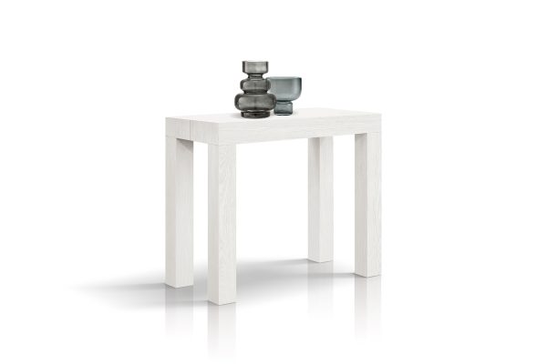Consolle allungabile <b> Virginia Bianco Frassinato </b>