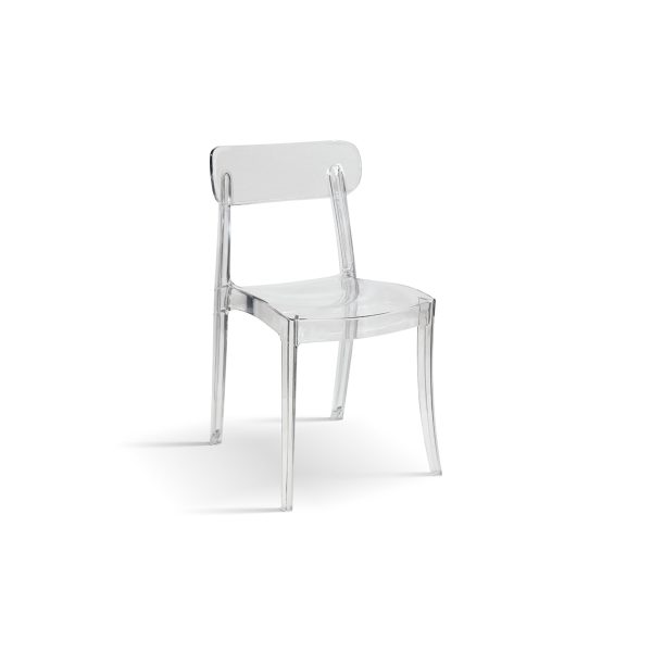 Sedia <b> Colette trasparente </b> <br> <b> set da 4 sedie </b>