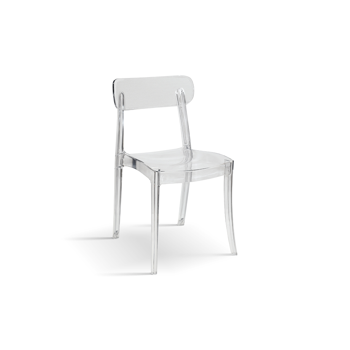 Sedia <b> Colette trasparente </b> <br> <b> set da 4 sedie </b>